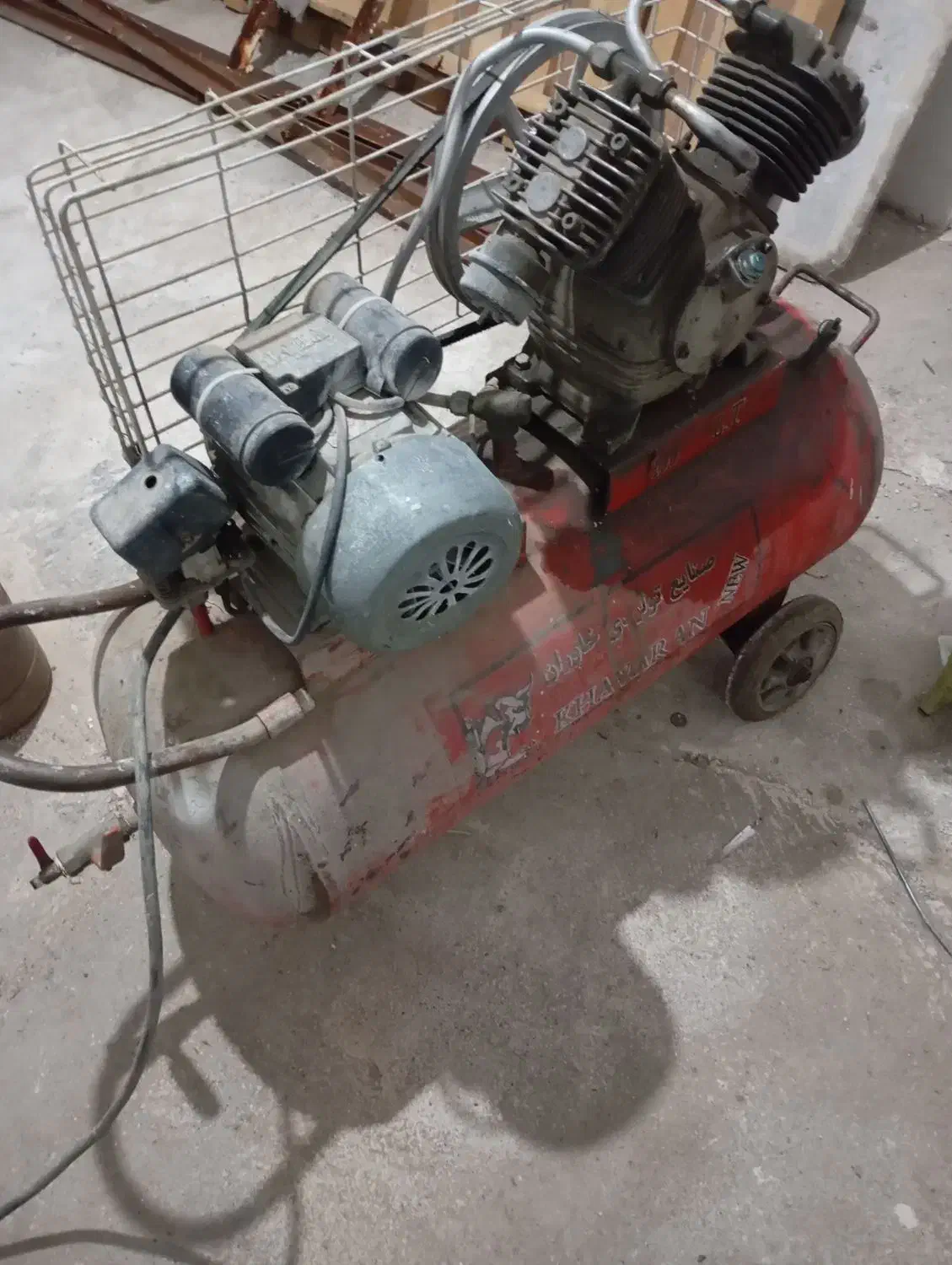 پمپ باد 250لیتری|ابزارآلات|مشهد, رده|دیوار