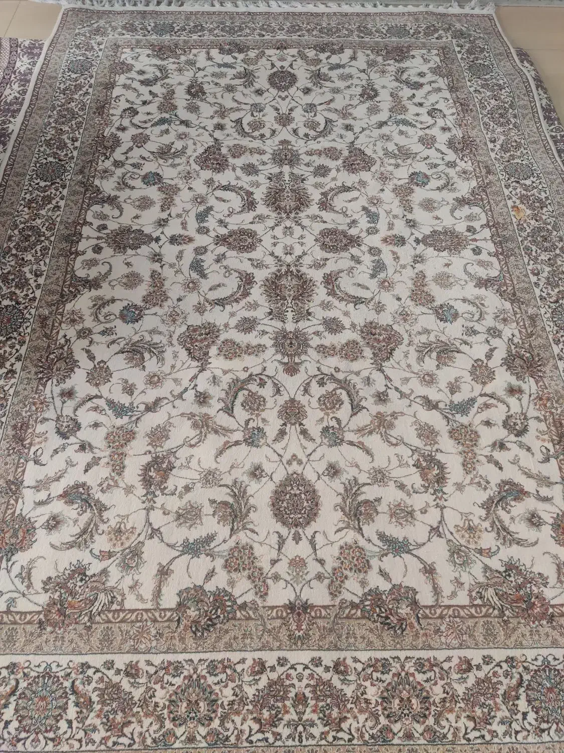 یک تخته فرش ۶ متری ۷۰۰ شانه بافت آکرلیک درجه یک|فرش|همدان, |دیوار