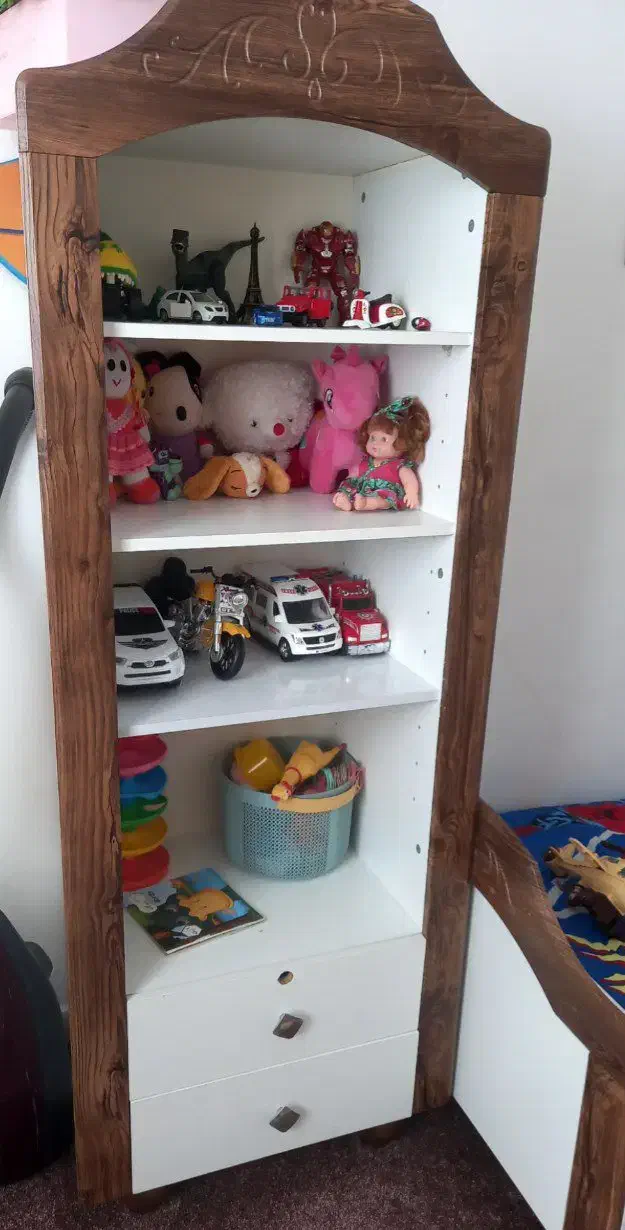 کمد استند کتابخانه|کتابخانه، شلف، قفسه‌های دیواری|اراک, |دیوار