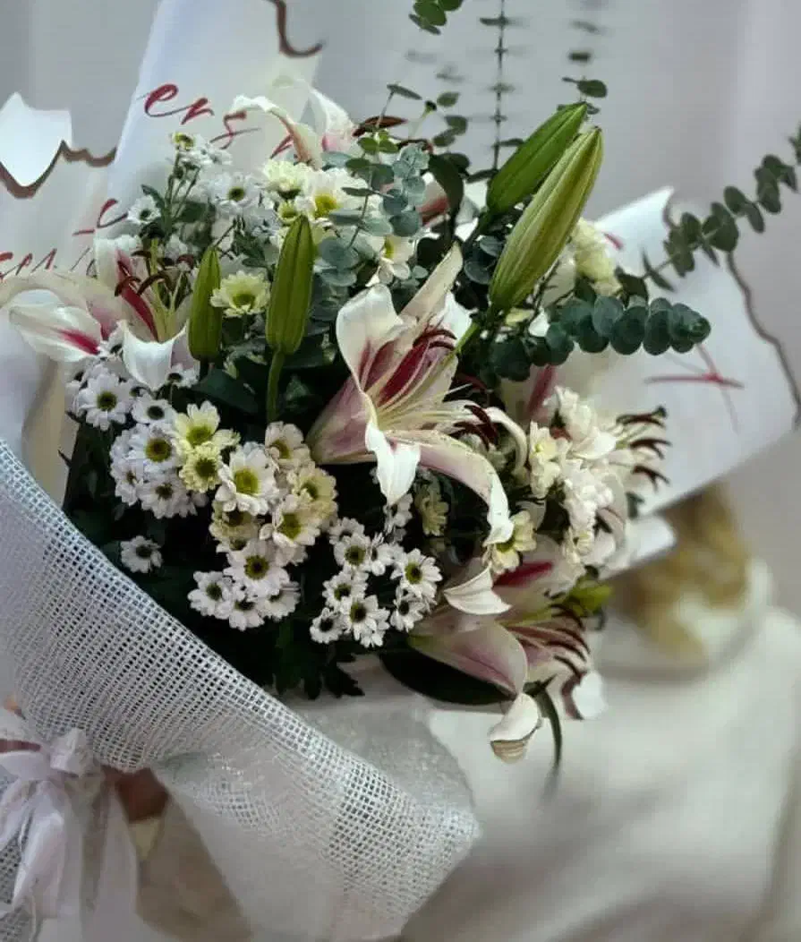 گل داودی|گل و گیاه طبیعی|بندر امام خمینی, |دیوار