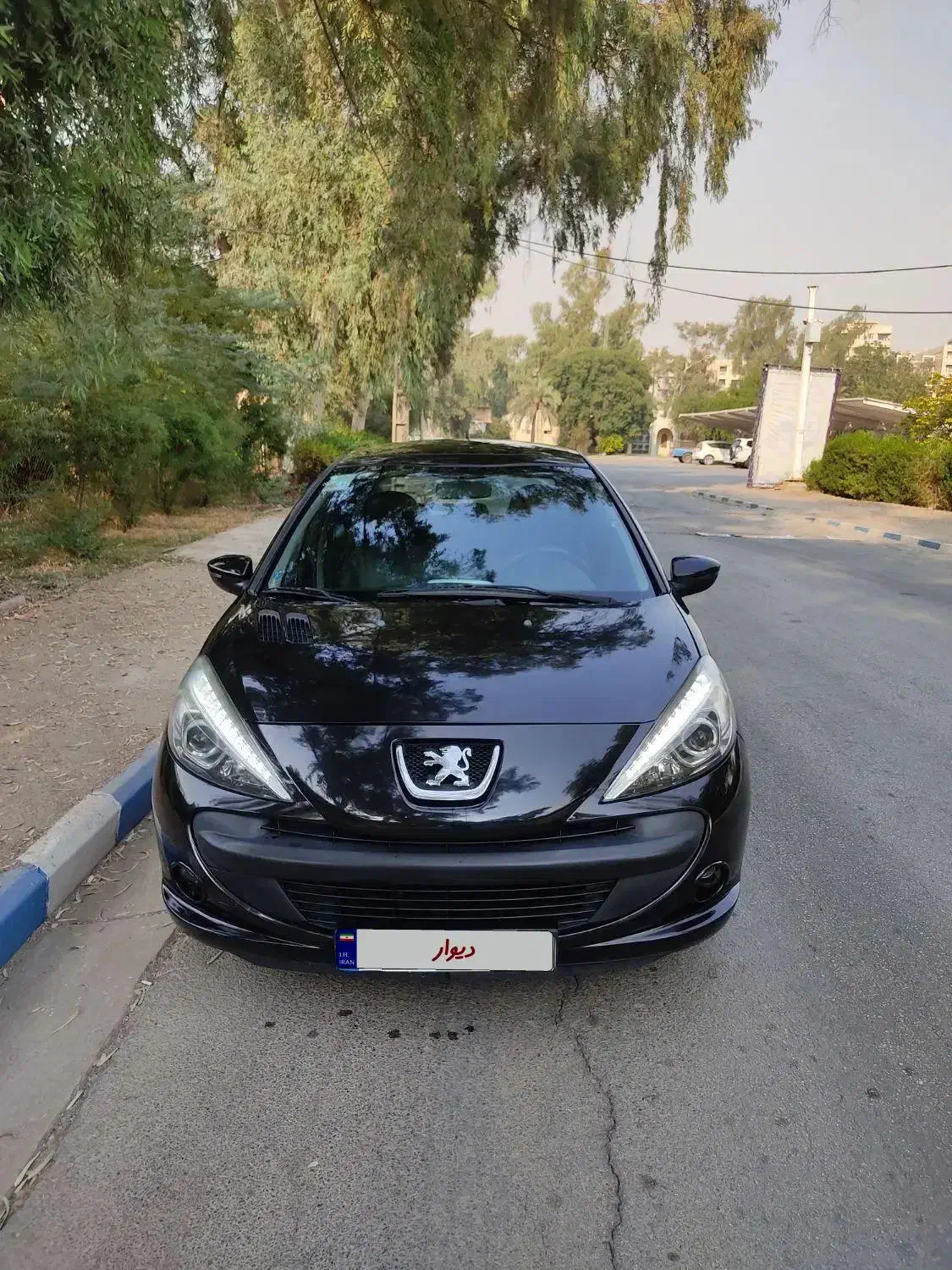 207 پانورما مشکی مدل 1399|خودرو سواری و وانت|اهواز, کیانپارس |دیوار
