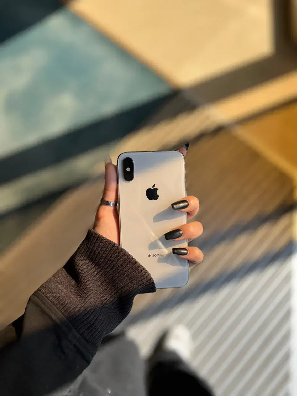 Iphone x 256 white آیفون ایکس ۲۵۶ سفید|موبایل|تهران, صادقیه|دیوار