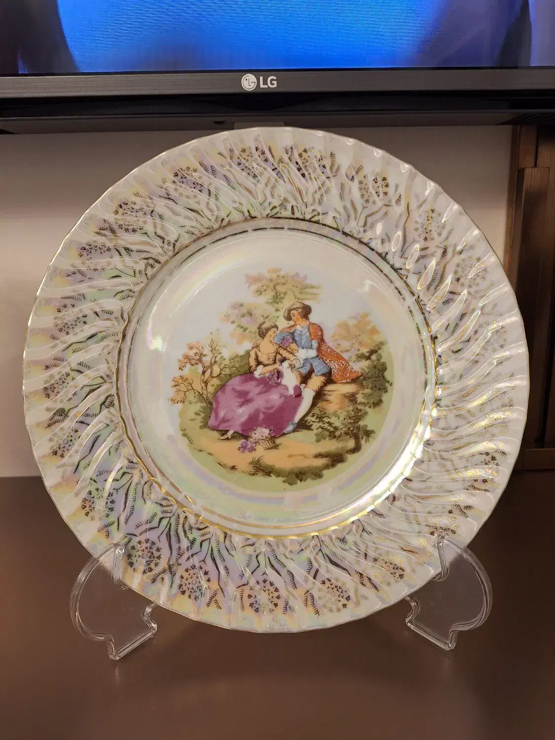 ست 3 تیکه گلدان و بشقاب قدیمی|کلکسیون اشیاء عتیقه|تهران, امیریه|دیوار