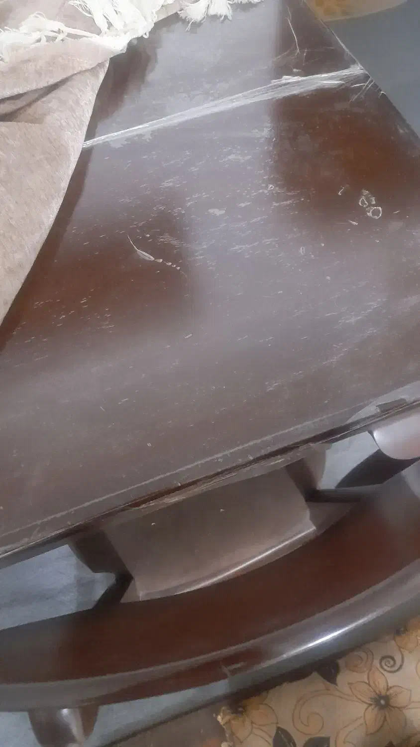 میزنهار خوری شش نفره رنگ قهوای|میز و صندلی غذاخوری|تربت جام, عیدی آباد|دیوار