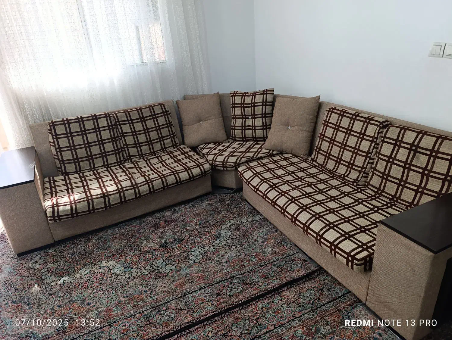 مبل ال ۷ نفره|مبلمان خانگی و میز عسلی|تهران, خاوران|دیوار