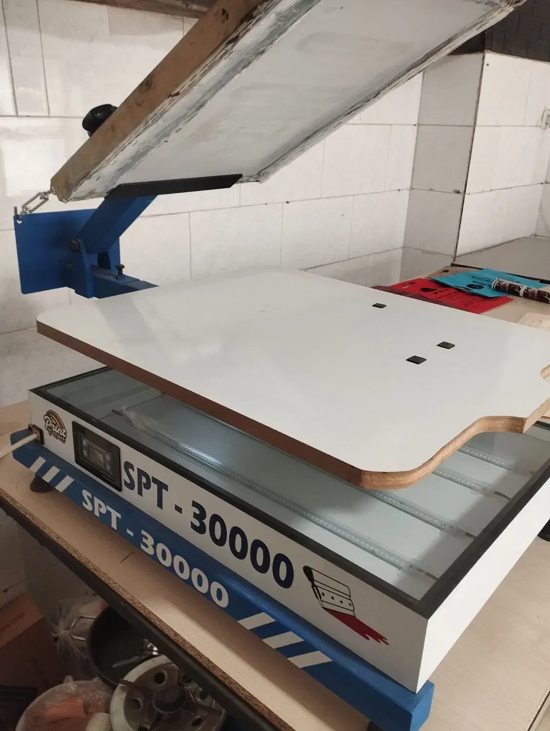 دستگاه چاپ سیلک spt30000 دستی|ماشینآلات صنعتی|کرج, برغان|دیوار