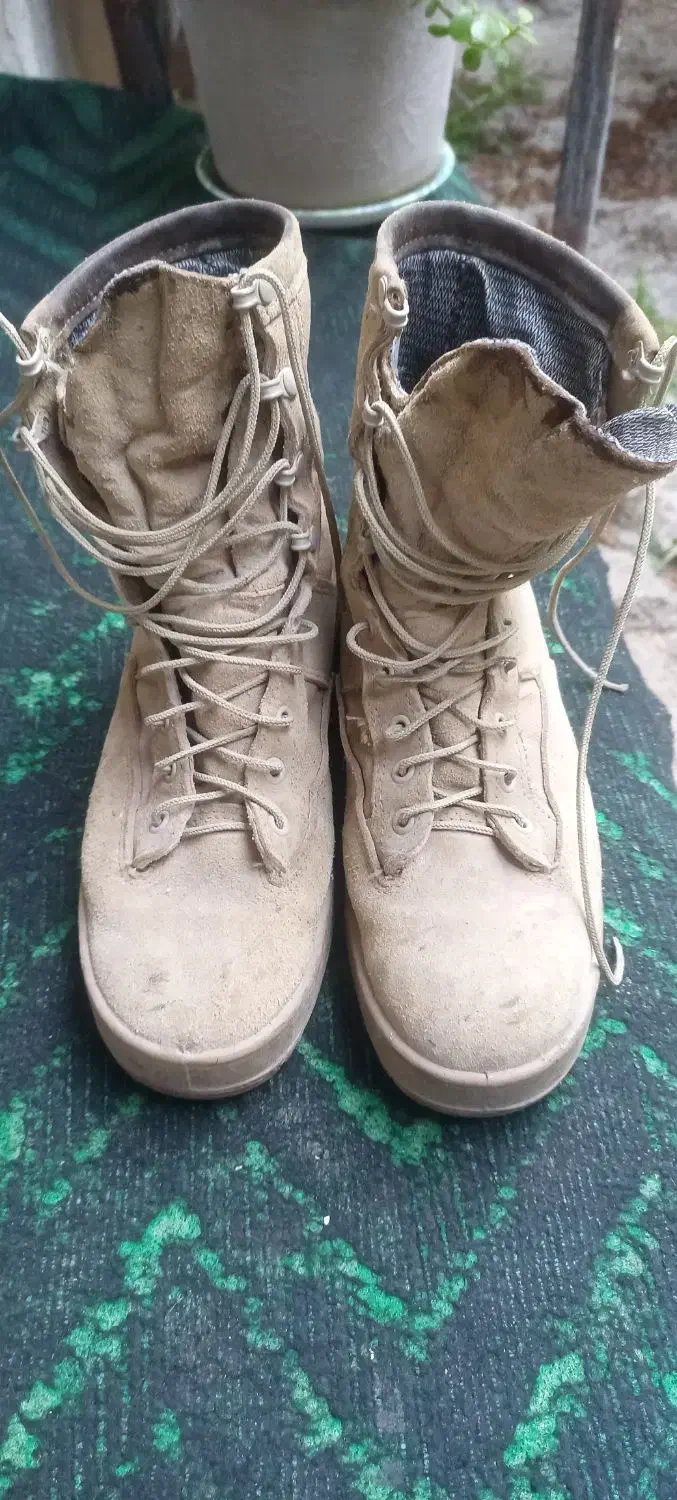 پوتین نظامی وایبرام آمریکایی اصل|کیف، کفش، کمربند|علیآباد کتول, |دیوار