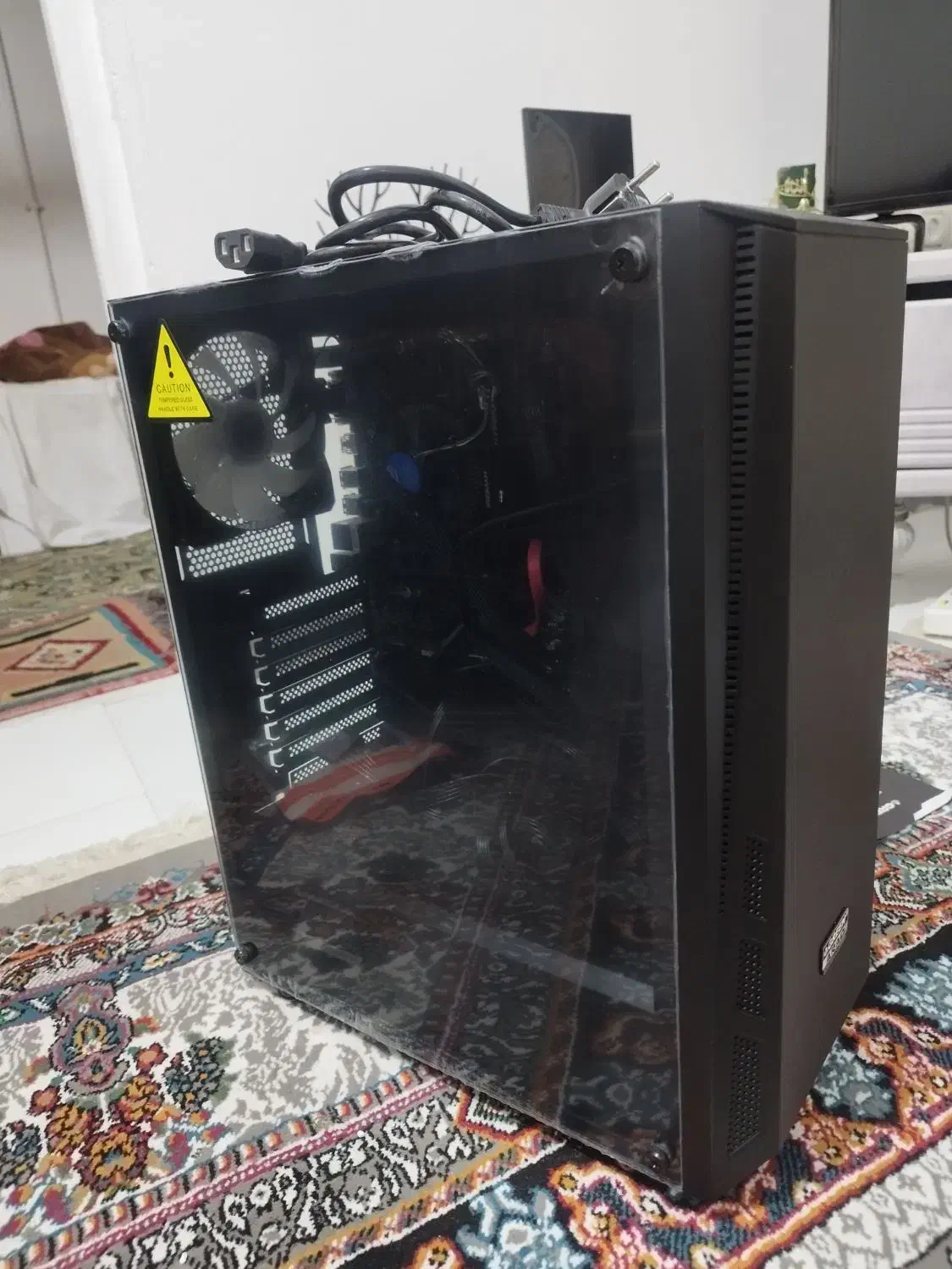 کیس گیمینگ اسمبلشده آماده نسل۹ ( در حد نو)|رایانه رومیزی|رشت, جماران|دیوار