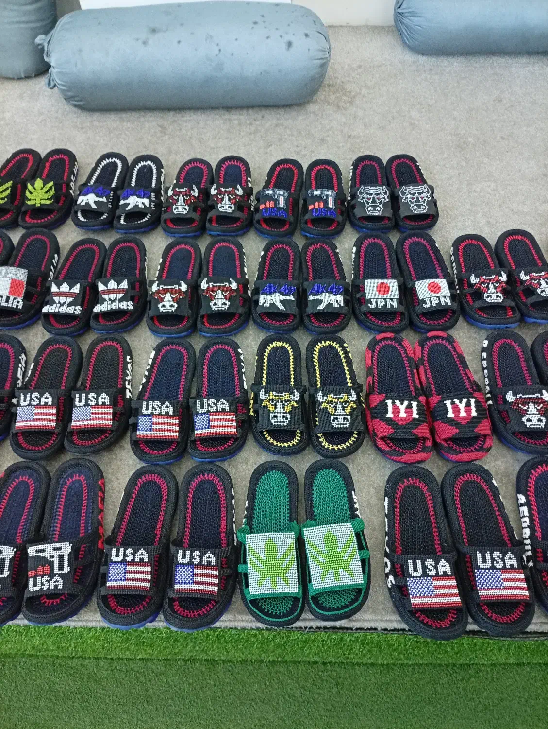 دمپایی زندان بافت گیوه|کیف، کفش، کمربند|گنبد کاووس, |دیوار