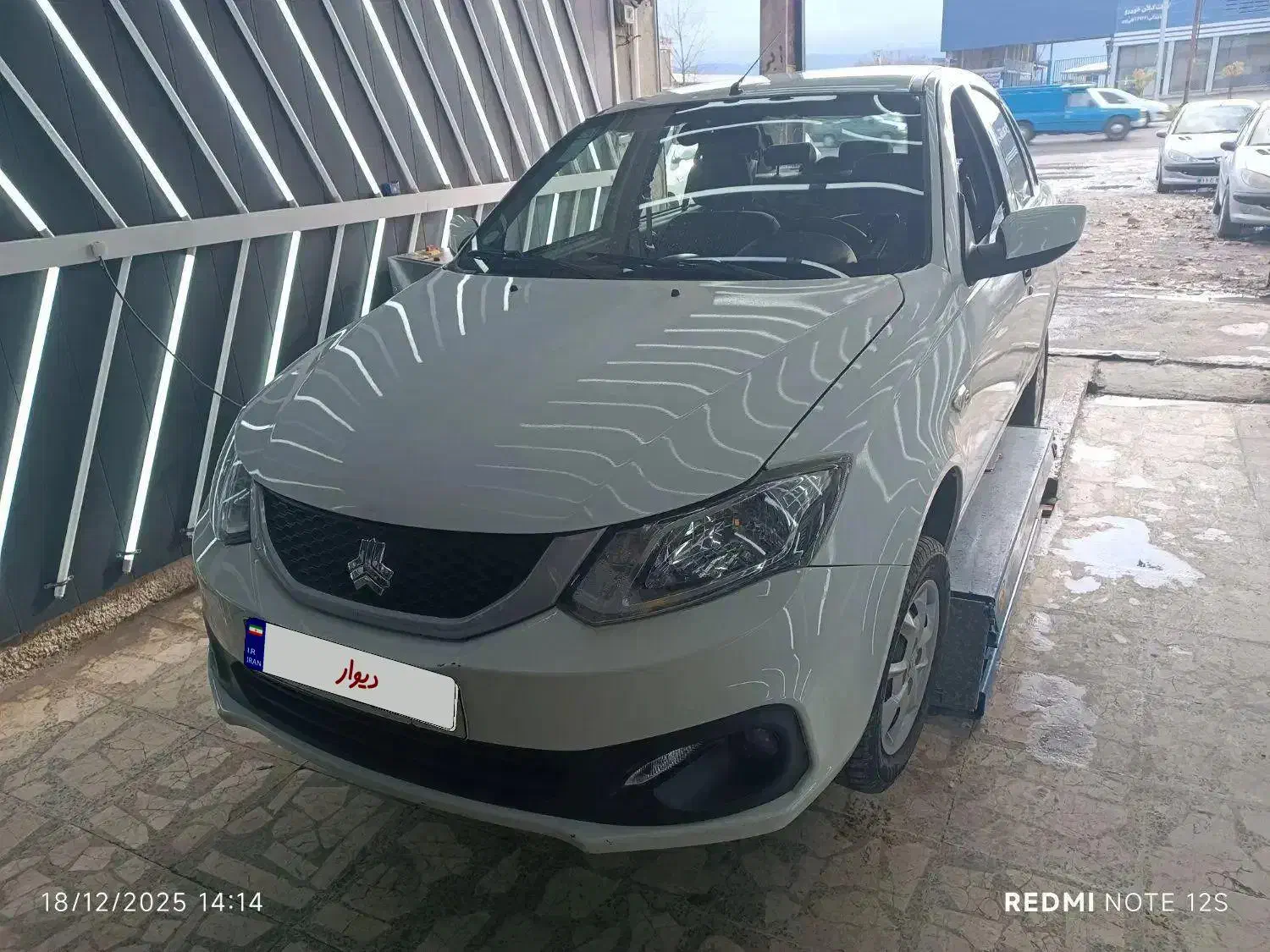 ساینا 1402s تمیز وعروسک و آپشن دار|خودرو سواری و وانت|لاهیجان, حاجی آباد|دیوار