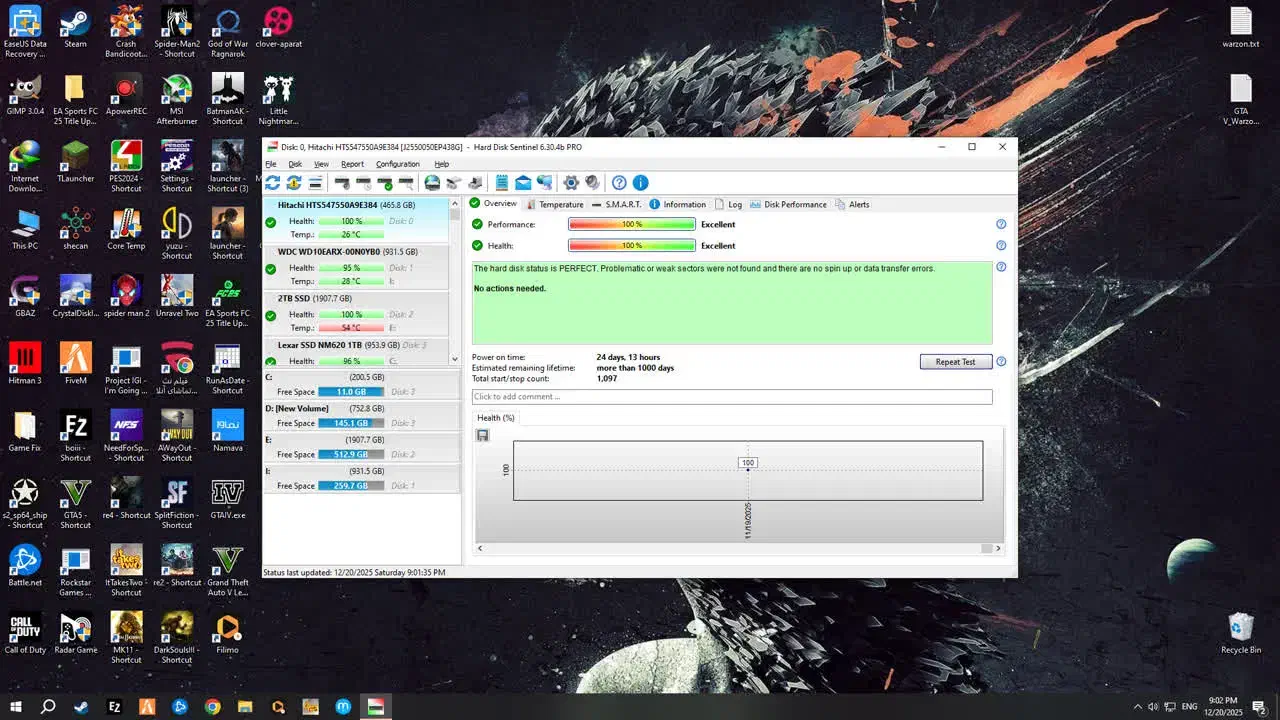 هارد ۵۰۰ لب تابی|قطعات و لوازم جانبی رایانه|بیرجند, |دیوار