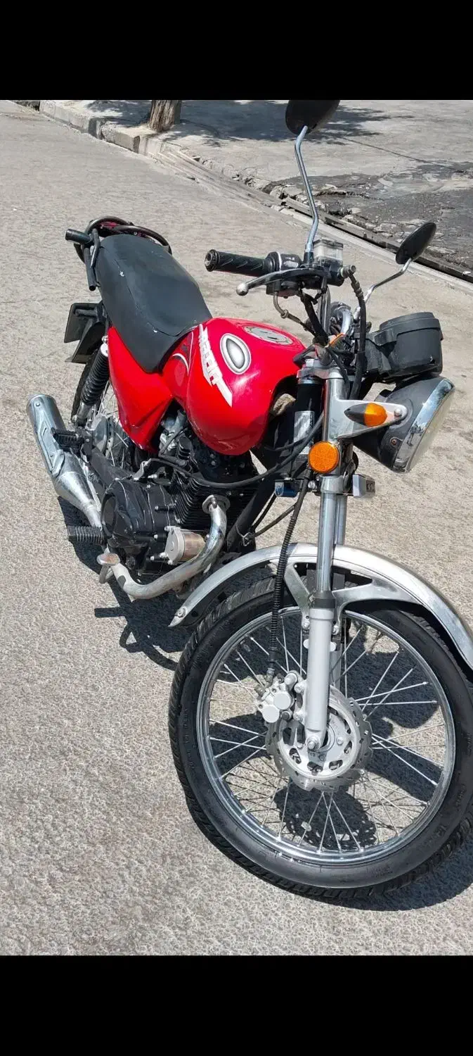 موتور متین مدل ۹۵ استارتی|موتورسیکلت|دورود, |دیوار