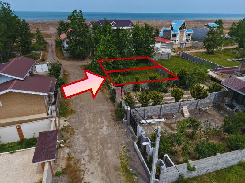 دوقطعه ساحلی بردوم و سوم آماده ساخت ساحل چمخاله|فروش زمین و ملک کلنگی|لاهیجان, طالقانی|دیوار