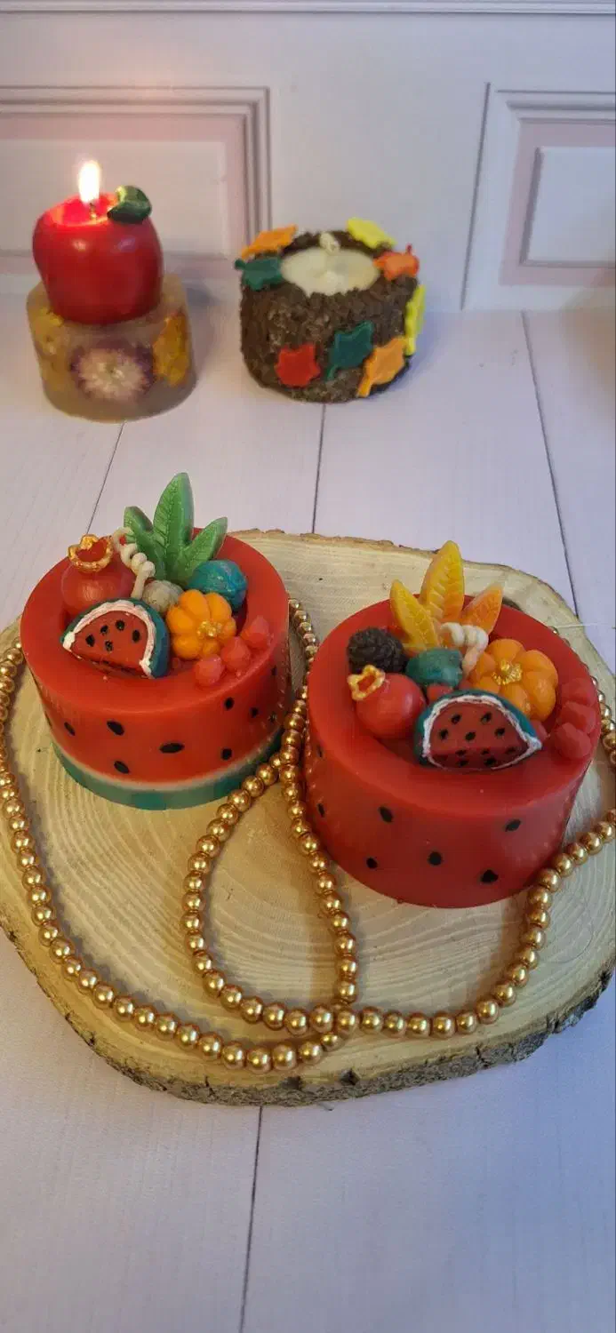 شمع های تزینی شبه چله و...|مجسمه، تندیس، ماکت|تهران, تهرانسر غربی|دیوار