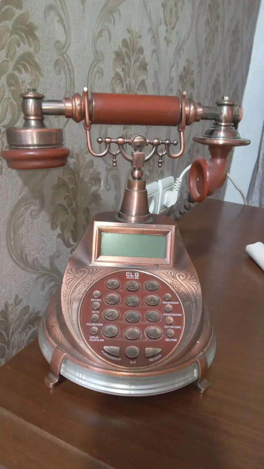 تلفن دکوری شیک سلطنتی|تلفن رومیزی|شهریار, شهرک وائین|دیوار