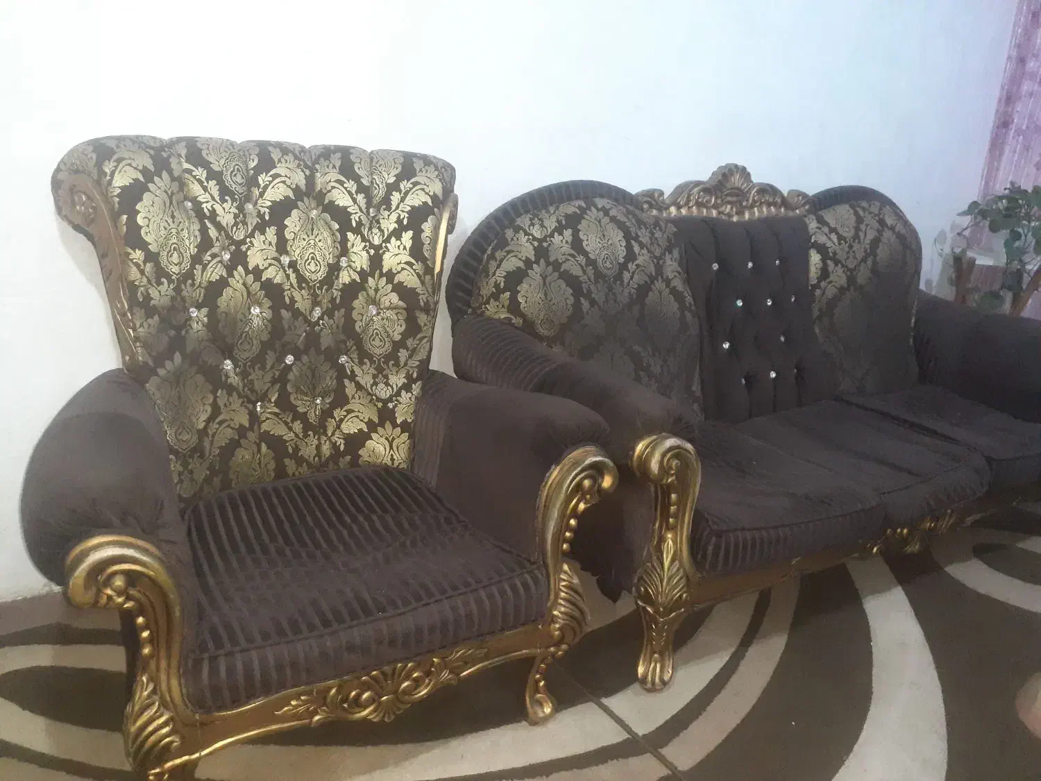 یک سرویس مبل|مبلمان خانگی و میز عسلی|لنگرود, |دیوار