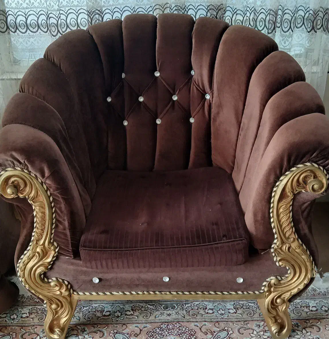 مبل ۷ نفر|مبلمان خانگی و میز عسلی|بم, |دیوار