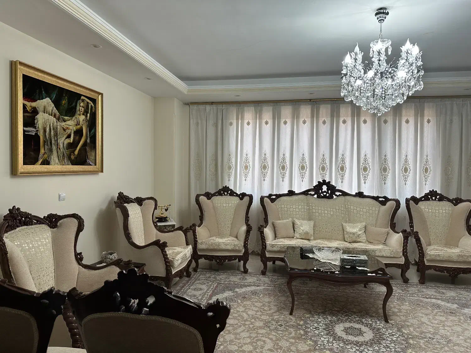 مبلمان کلاسیک نونو|مبلمان خانگی و میز عسلی|گرمدره, |دیوار