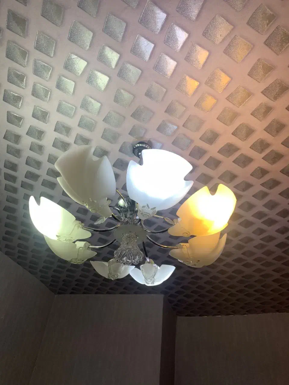 لوستر هشت شاخه|لوستر و چراغ آویز|اردبیل, |دیوار