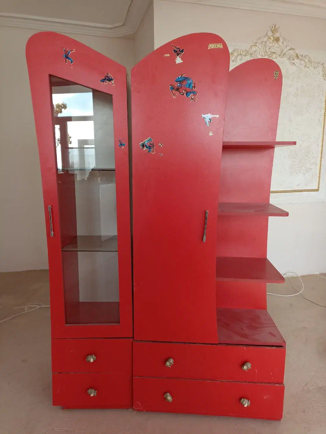 کمد لباس و دکوری بچگانه|جاکفشی، کمد، دراور|مراغه, |دیوار