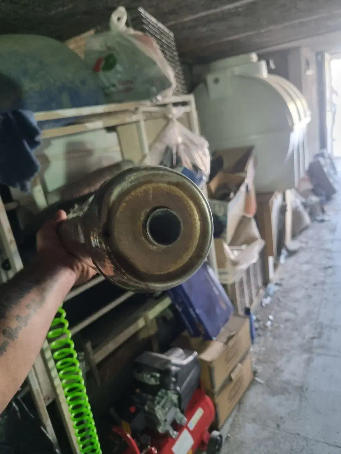 فروش اگزوز نامی 125اسکیا اصلی|قطعات یدکی و لوازم جانبی|سیرجان, |دیوار