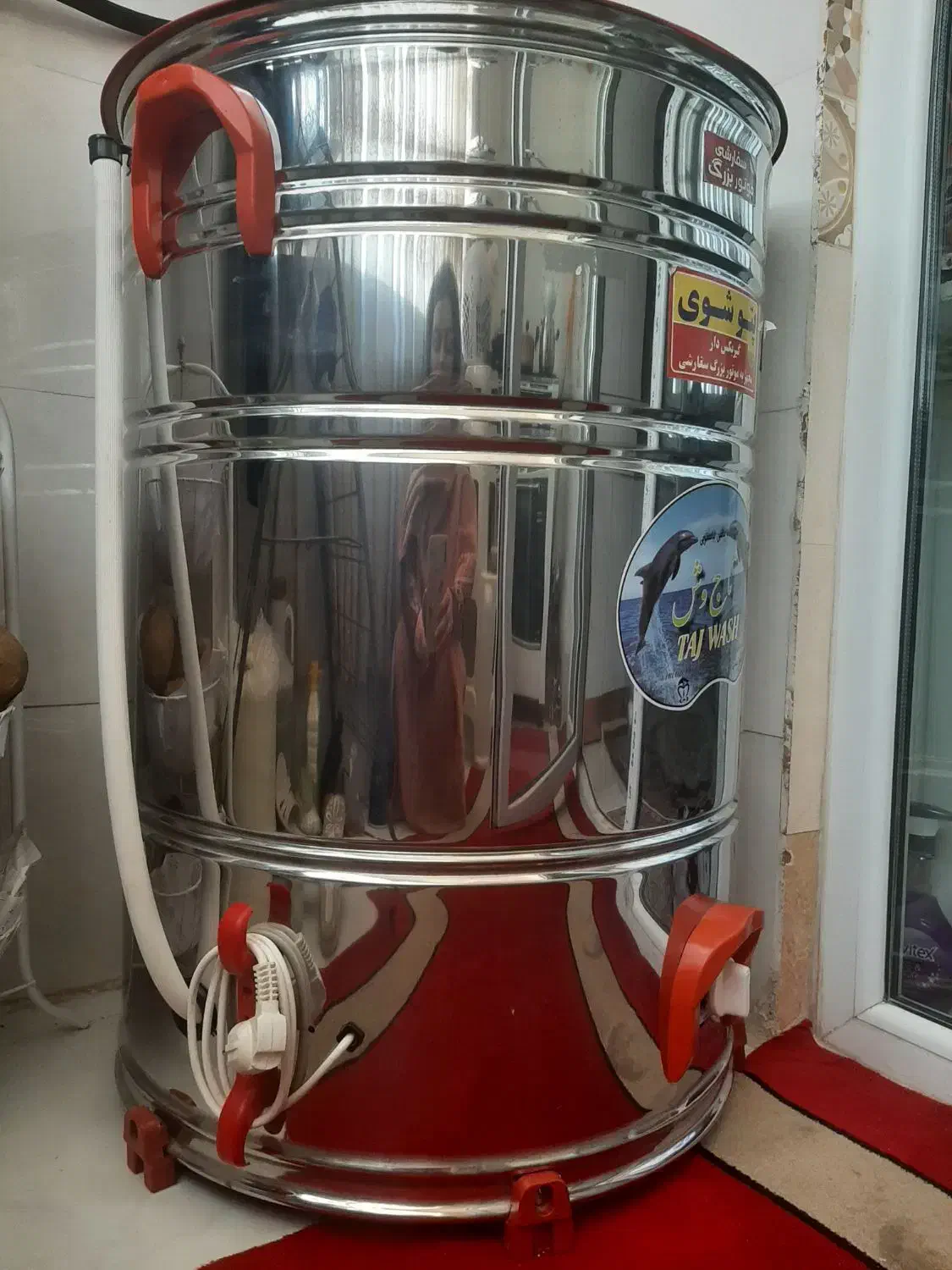 لباس یا پتوشوی۶۰کیلویی موتور سنگین گیربکس دار|ماشین لباسشویی و خشک‌کن لباس|قرچک, زیبا شهر|دیوار