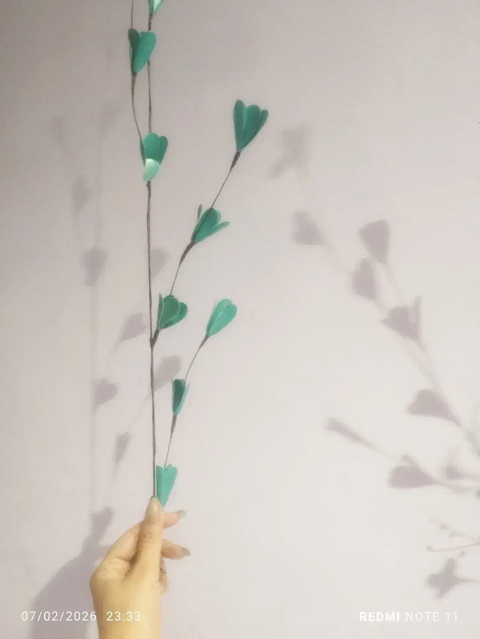 شاخه گل|گل مصنوعی|تربت‌حیدریه, حسنی بالا|دیوار