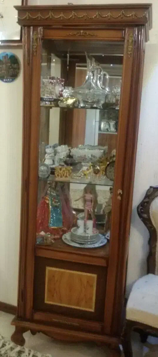 دوعدد بوفه تک چوب راش|بوفه، ویترین، کنسول|تهران, مینی‌سیتی (شهرک نفت)|دیوار