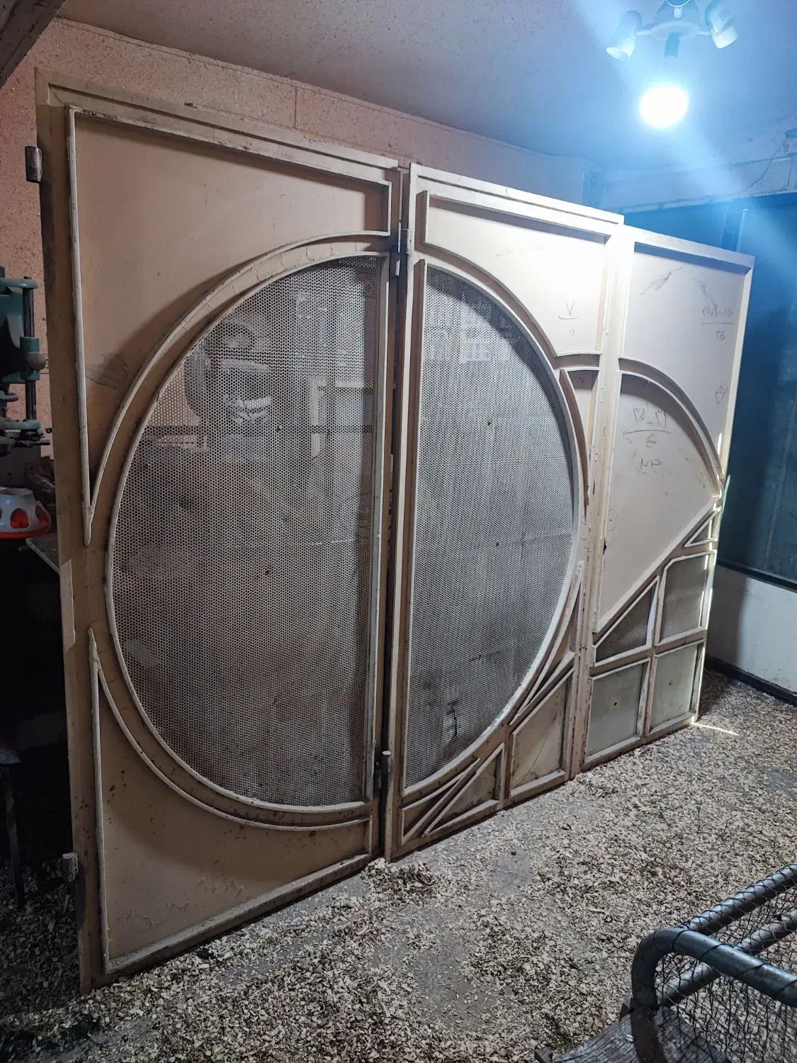 درب سه تیکه پارکینگی سنگین|مصالح و تجهیزات ساختمان|سبزوار, عظیمیان|دیوار