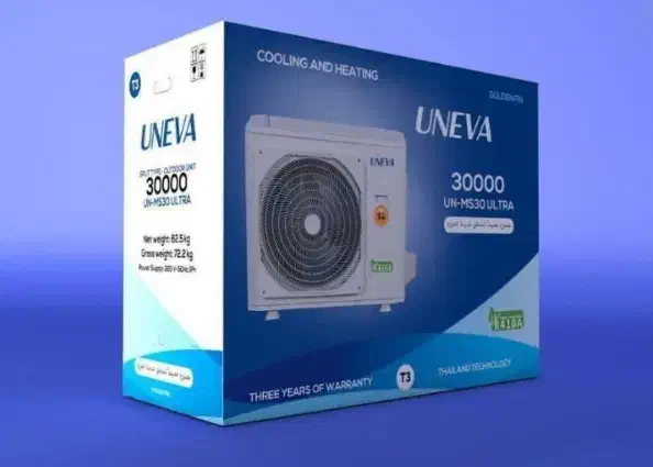 کولرگــازی یـونـیــوا UNEVAچکی اقساطی|کولر گازی و فن‌کوئل|زابل, |دیوار