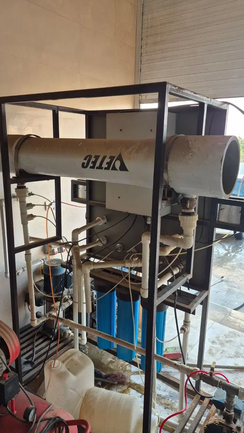 آب تصفیه ۲۵متر مکعبی صنعتی|آب‌سردکن و تصفیه آب|امیدیه, |دیوار