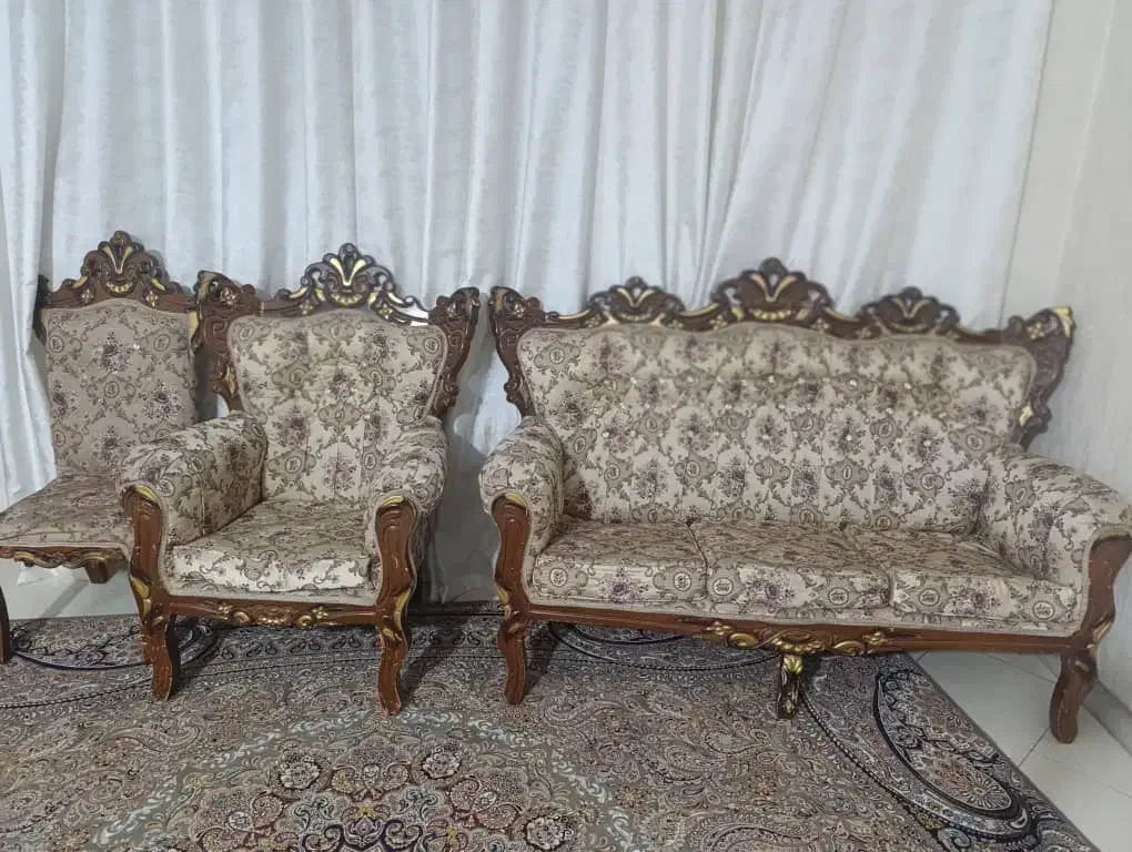 مبل سلطنتی|مبلمان خانگی و میز عسلی|باقرشهر, |دیوار