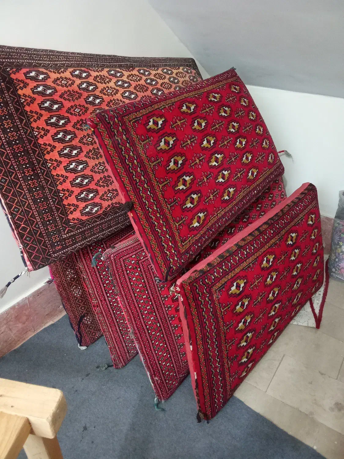 پشتی|پشتی|پرند, فاز ۲|دیوار