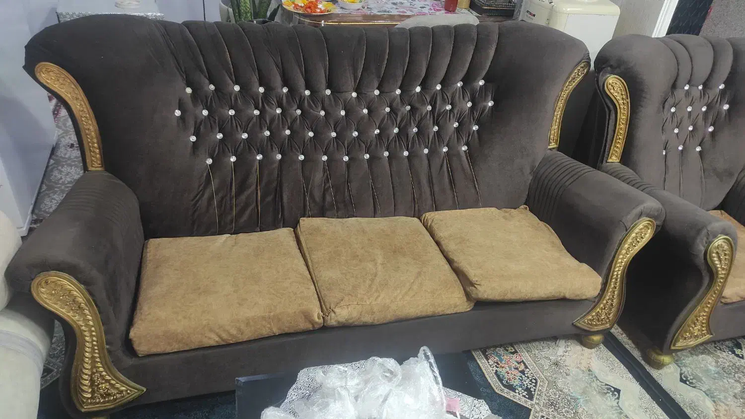 مبل با میز تلویزیونی شیک|مبلمان خانگی و میز عسلی|بوشهر, |دیوار