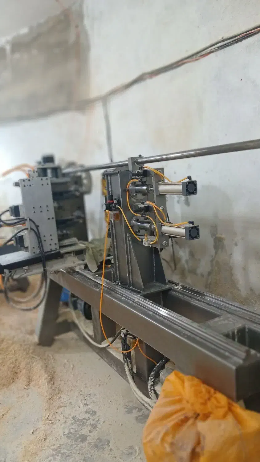 دستگاه cncخراطی ومنبت دومحوره فول آپشن  با پمپ باد|ماشین‌آلات صنعتی|کوچصفهان, |دیوار