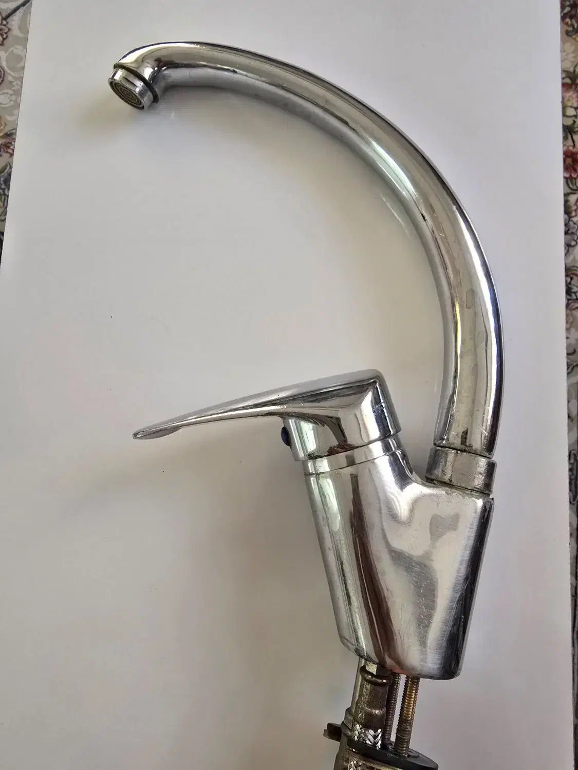 شیر مخلوط ظرفشویی شایسته|لوازم سرویس بهداشتی|میاندوآب, |دیوار