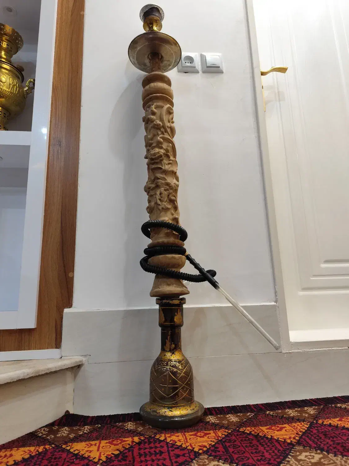 قلیان چوبی|زیورآلات و اکسسوری|بناب, |دیوار