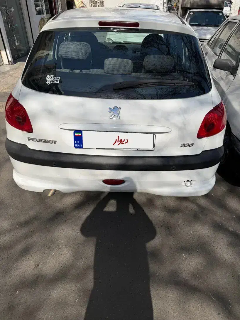 ۲۰۶تیپ۵ تیوفایو|خودرو سواری و وانت|شهر ری, دیلمان|دیوار