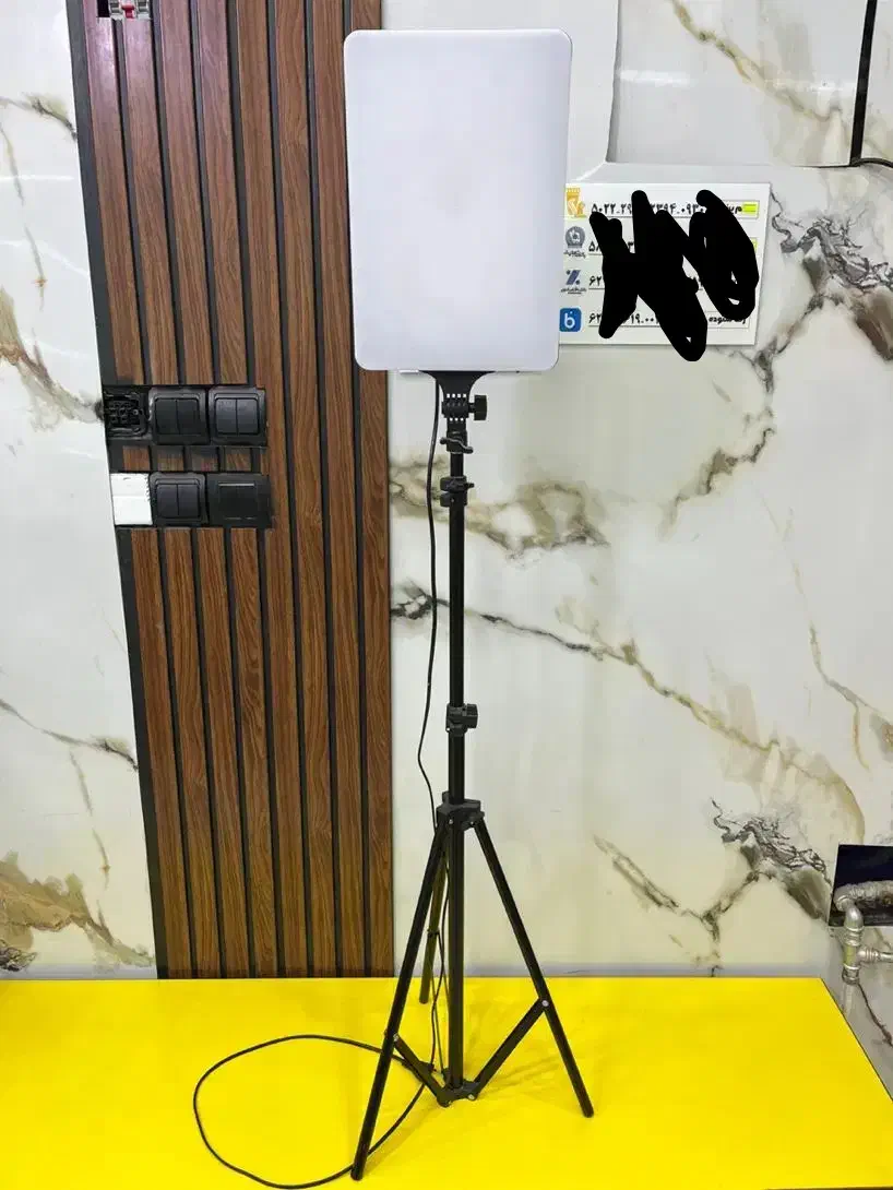 رینگ لایت مربعی|دوربین عکاسی و فیلم‌برداری|دزفول, |دیوار