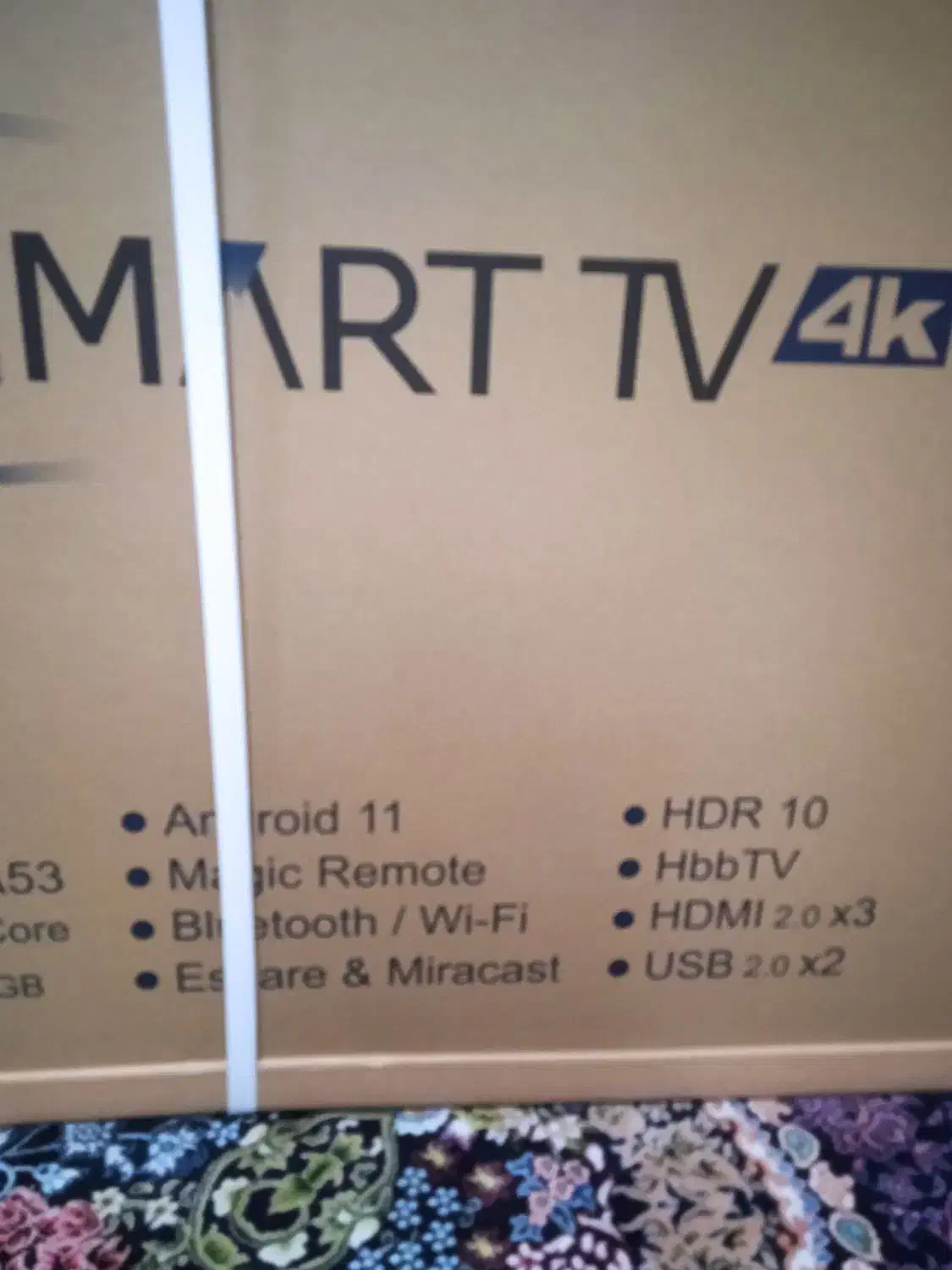 Led 55 smart|تلویزیون و پروژکتور|رشت, کوی مهر|دیوار