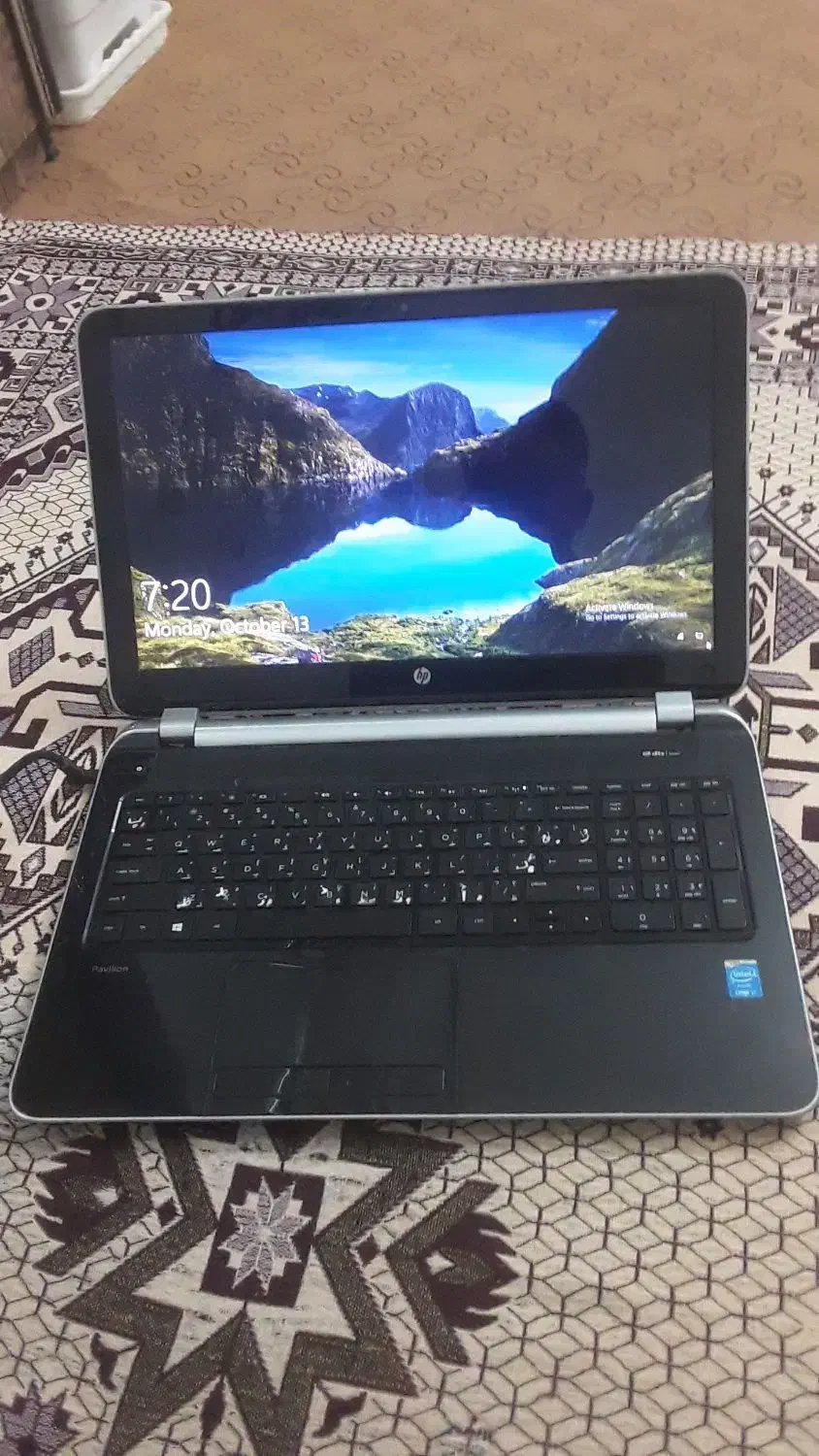 لپتاب hpکرای ۷|رایانه همراه|ملکان, |دیوار