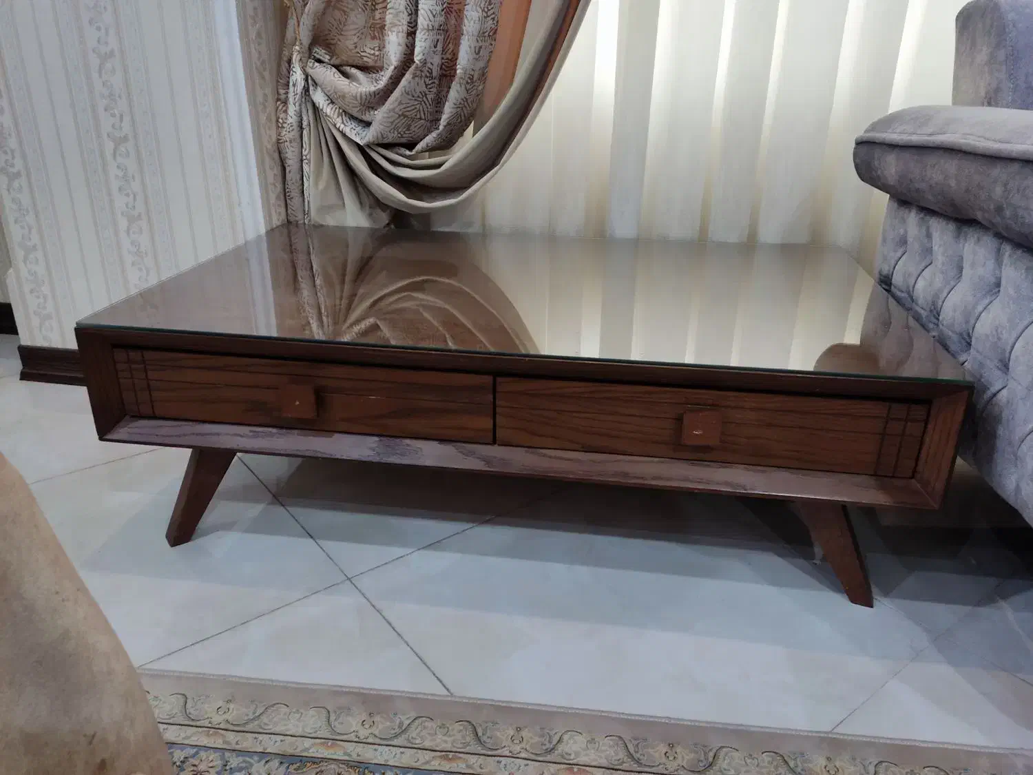 ست کنسول و آیینه میزتلوزیون میزوسط مبلی|بوفه، ویترین، کنسول|ری, فیروزآبادی|دیوار