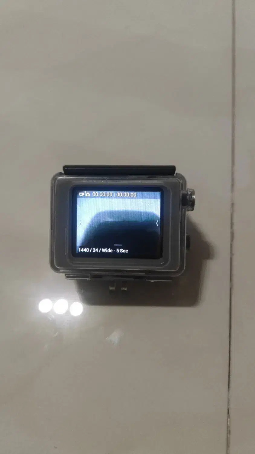 گوپرو هیرو ۴ با مانیتور سه باتری شارژر اصلی باکس|دوربین عکاسی و فیلمبرداری|قزوین, |دیوار