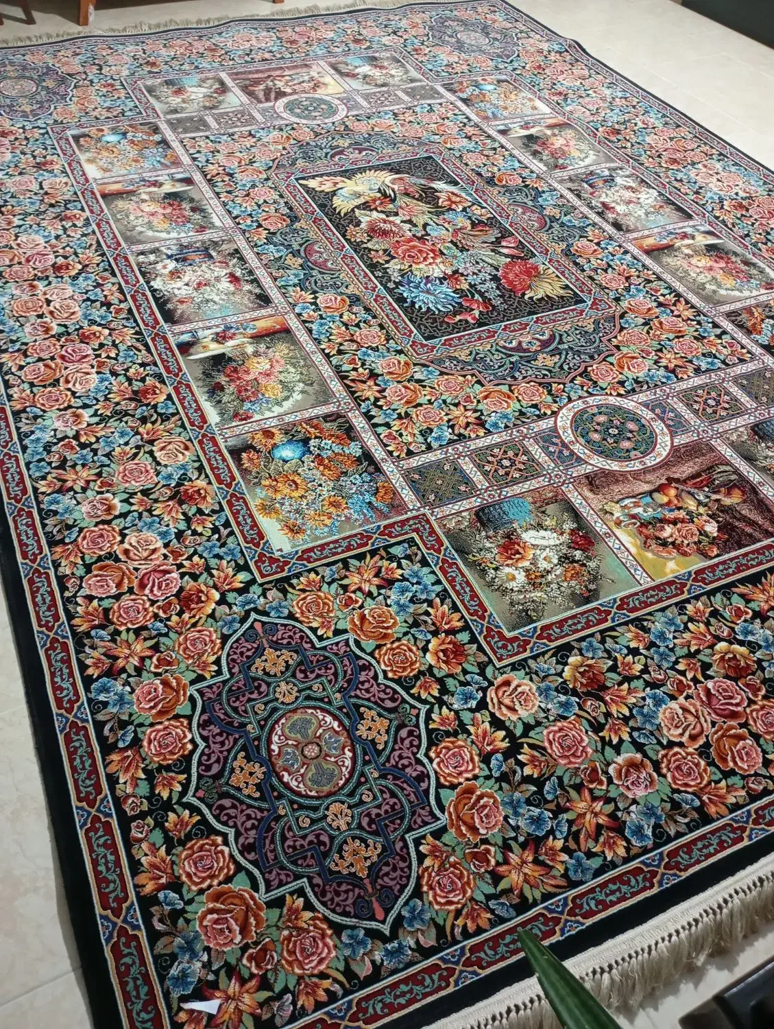 یک تخته فرش|فرش|گنبد کاووس, |دیوار