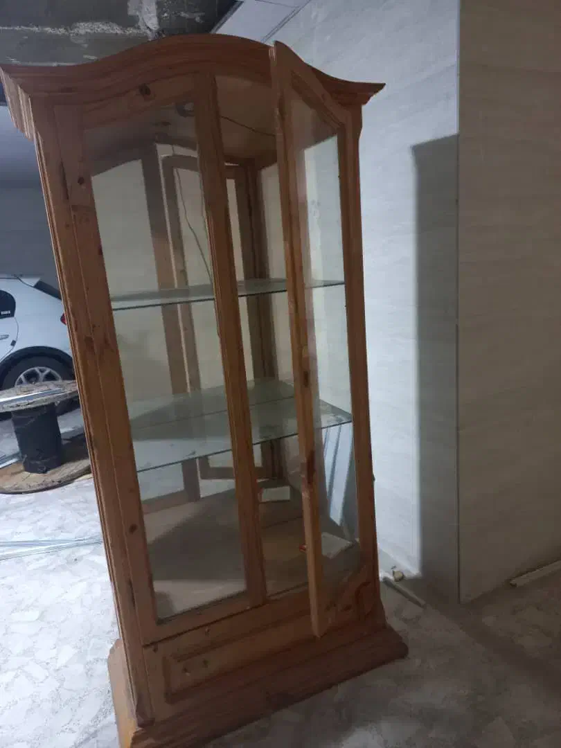 بوفه چوبی نراد درجه یک|بوفه، ویترین، کنسول|رشت, استقامت ۱|دیوار