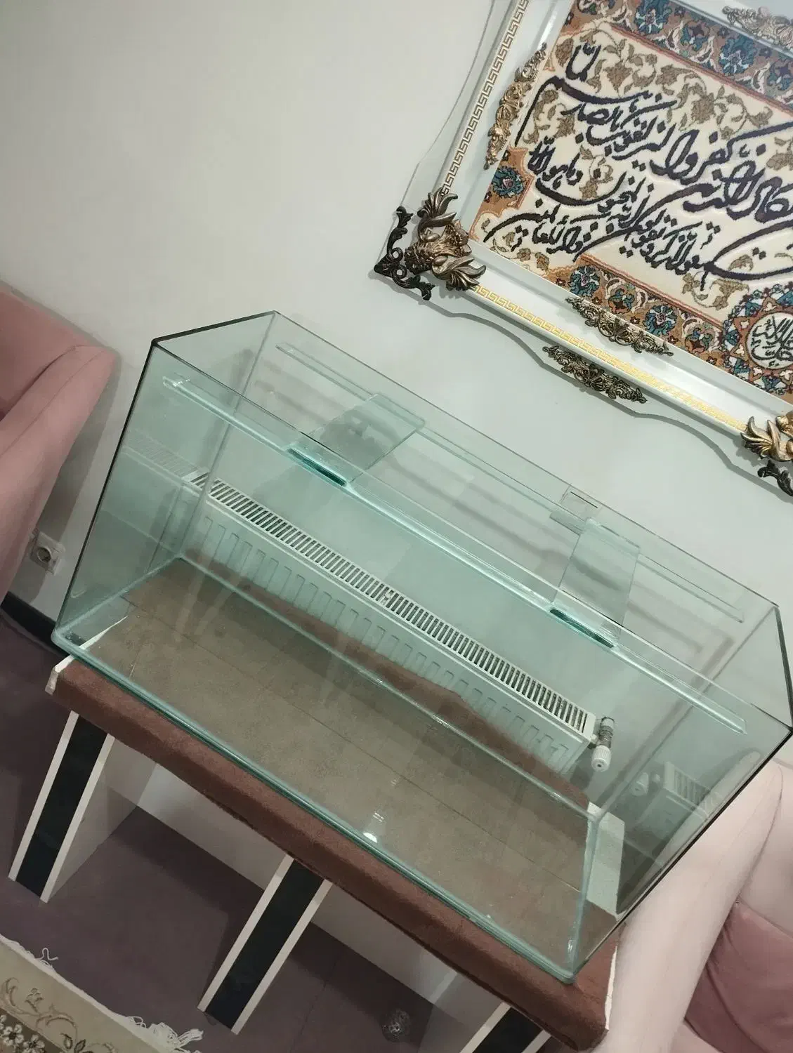 آکواریوم شیشه خم شرکتی|ماهی|خرمآباد, |دیوار