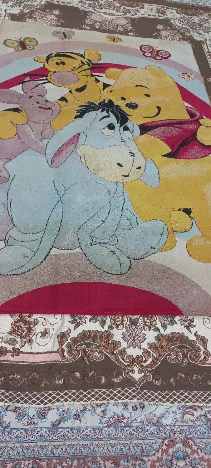 گلیم فرش اتاق کودک|گلیم، جاجیم، گبه|قم, آذر (نکویی)|دیوار