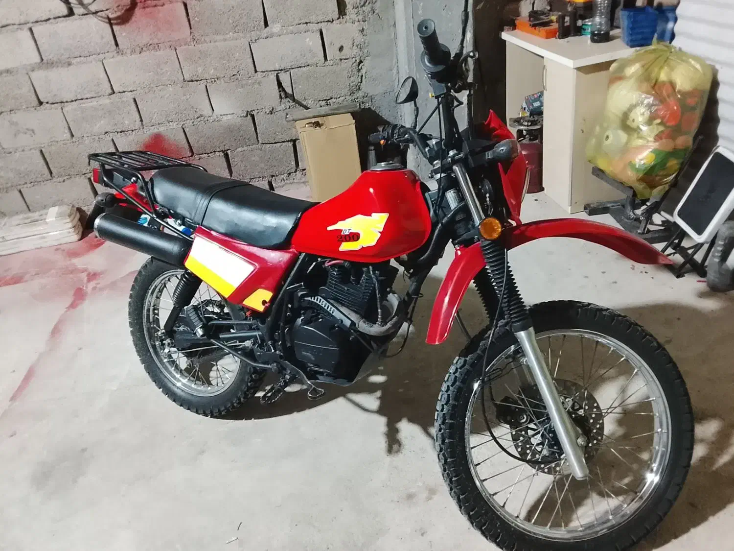 موتور تریل فلات200|موتورسیکلت|سرپل ذهاب, |دیوار