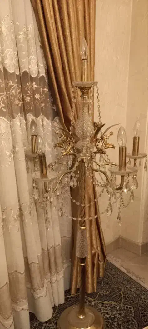 لوستر برنز و کنار سالنی برنز|لوستر و چراغ آویز|تهران, اختیاریه|دیوار