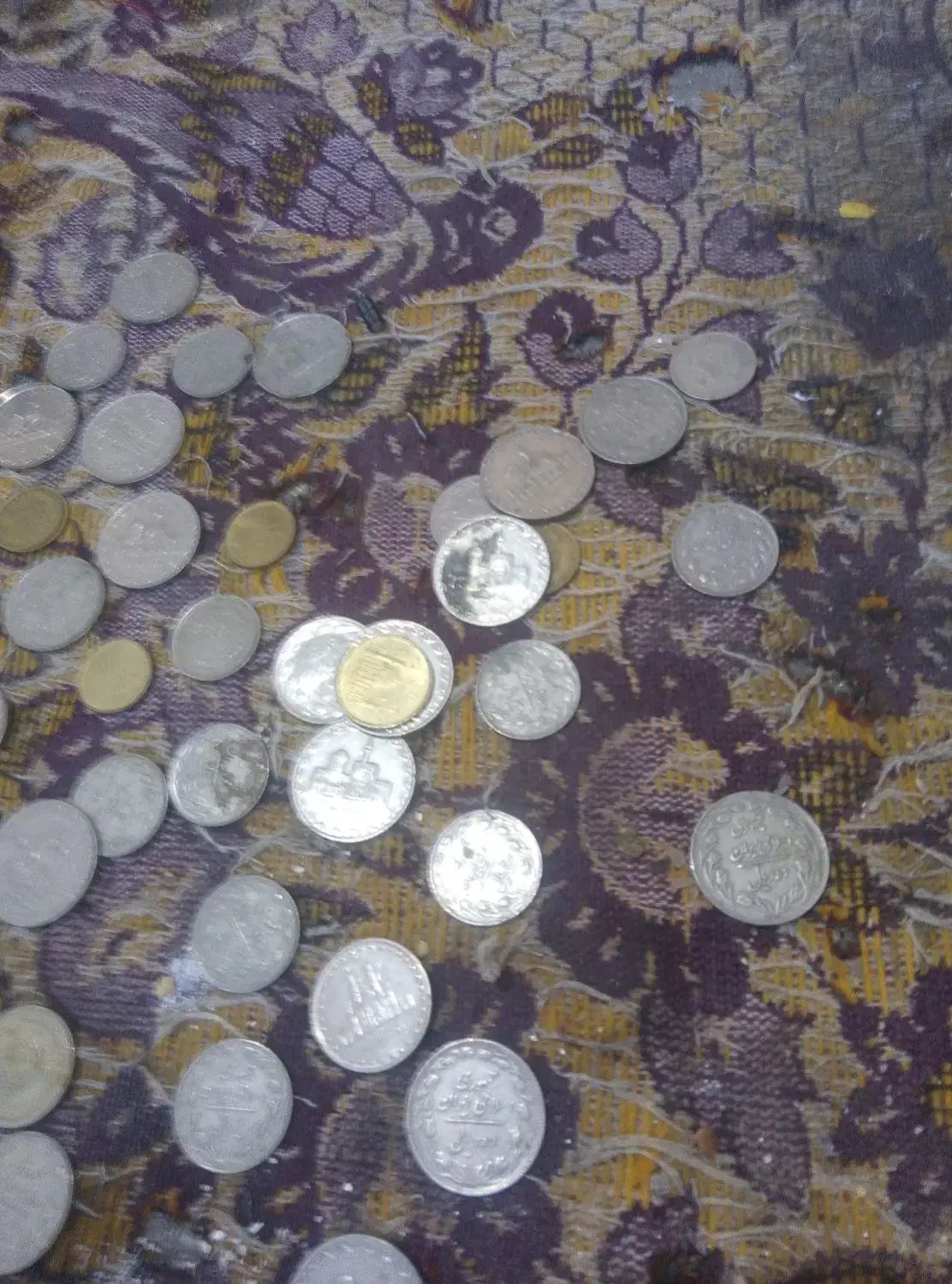 سکه قدیمی|کلکسیون سکه، تمبر، اسکناس|مبارکه, |دیوار